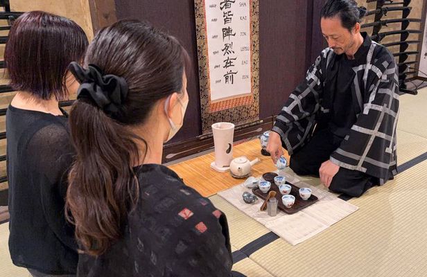 Japanese Green TEA 1-hour Experience Sencha and Gyokuro