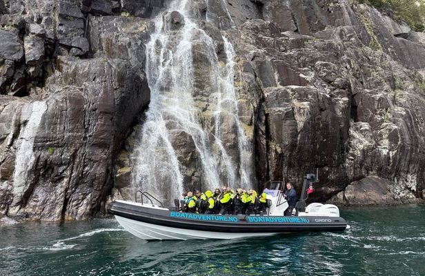 Lysefjord RIB Boat Tour from Sandnes cruise terminal
