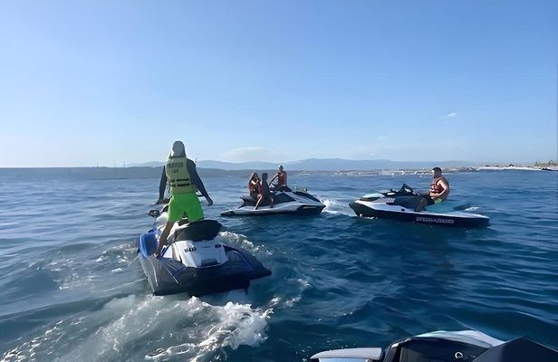 Ride jet skis with a skilled guide in Casablanca