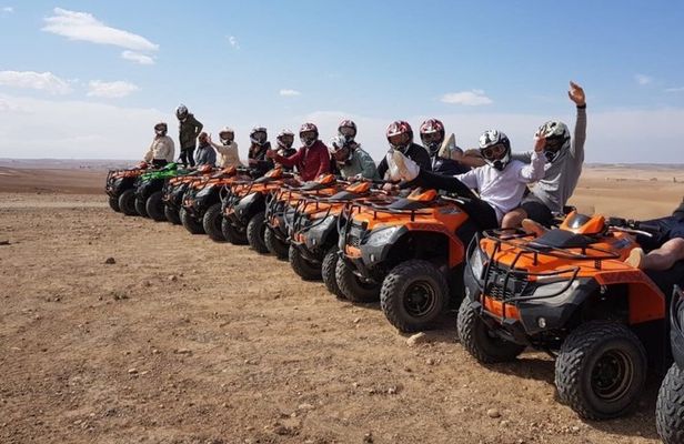 Marrakech Palmeraie Quad Adventure with Transfers