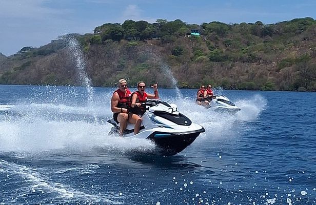 2 Hours Jet Ski Tour in Papagayo with Snorkel Caves Mangrove