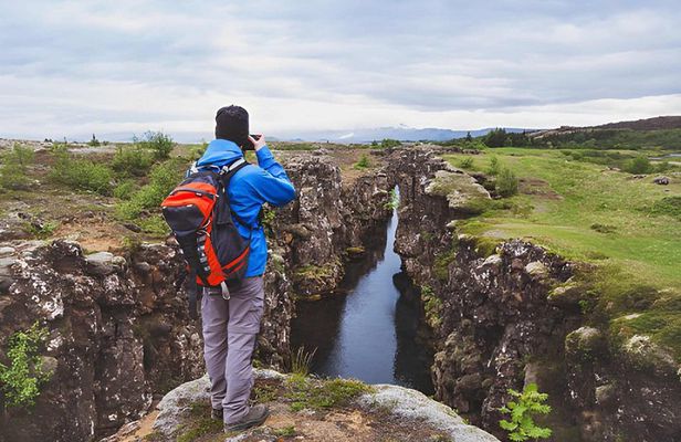 Private Golden Circle Tour from Reykjavik with Oxarafoss