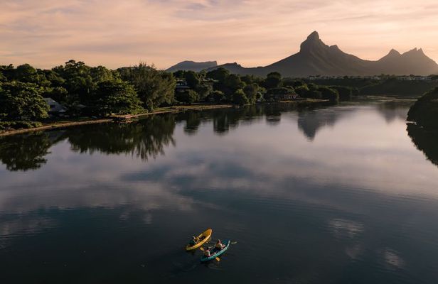 Mauritius Guided Sunrise Kayak Tour on the Tamarin River