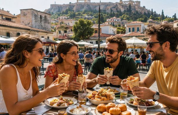 Athens Food Tour: Tastings in Monastiraki & Psirri (Full Meal)