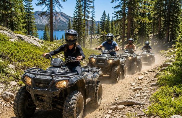 Lake Tahoe Guided ATV Tour to a Hidden Alpine Lake