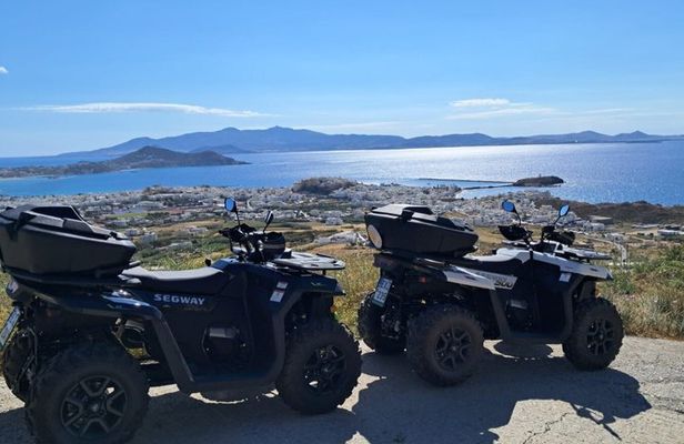 Guided ATV Quad Bike Sunset Tour of Naxos