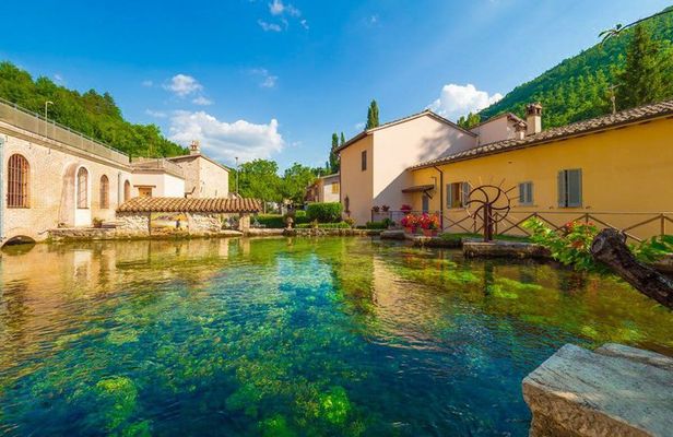 Hidden Umbria Rasiglia Waterfalls and Local Food Experience