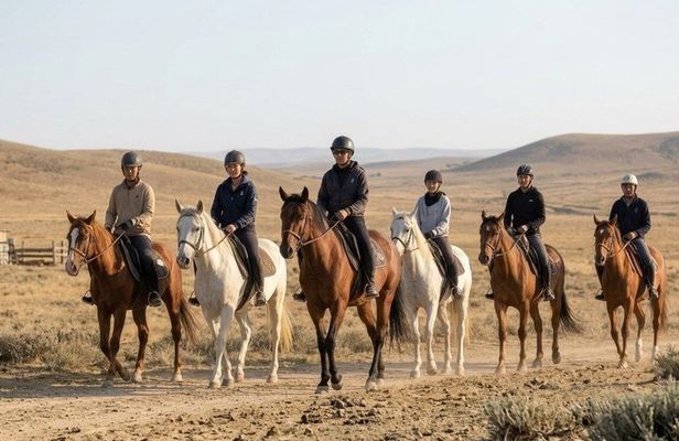 Horseback Riding Adventure and Countryside Picnic in Baku