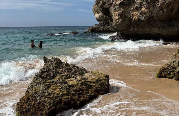 Curacao Private Jeep Off Road Tour to Sea Turtle Swim FULL DAY