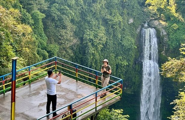 Jakarta to Bandung by Whoosh Train: Waterfall & Floating Market