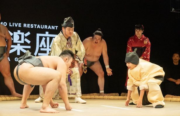 Tokyo Live Sumo Show & Kaiseki Dinner HIRAKUZA GINZA TOKYO