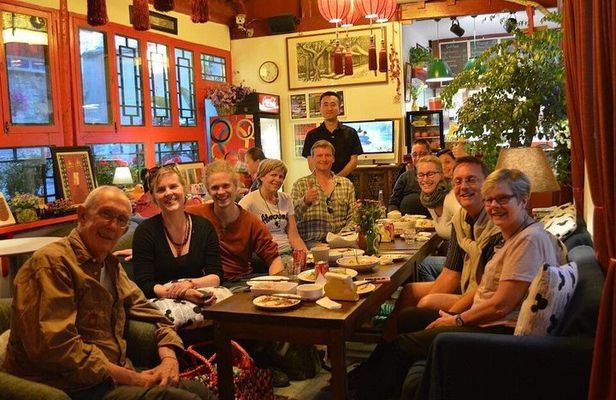 Beijing Dumpling&Mahjong Learning Class in Private Courtyard Cafe