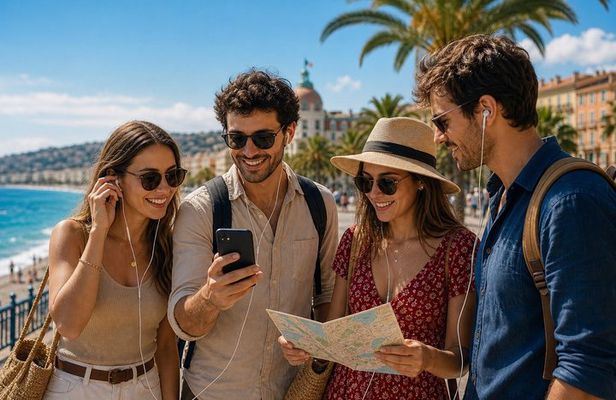 Semi-guided tour of Old Nice with treasure hunt