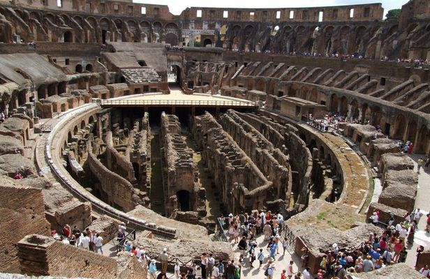Rome: Colosseum Timed Entry Ticket with Arena Floor + Audioguide