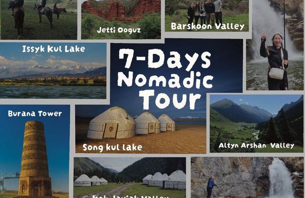 Issyk Kul, Song Kul & Ala kul Lakes & Altyn Arashan (7-Days Tour)