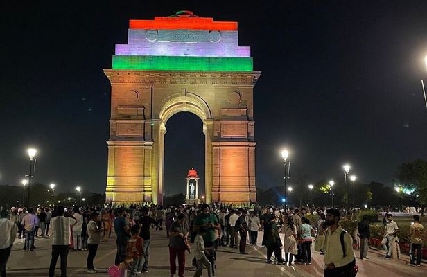 Delhi Night/Evening View Tour - 4 Hrs