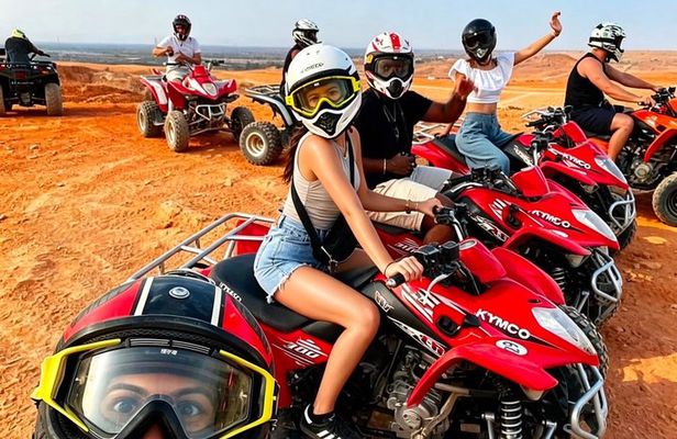Marrakech Premium Quads Experience in Agafay with Dinner & Shows