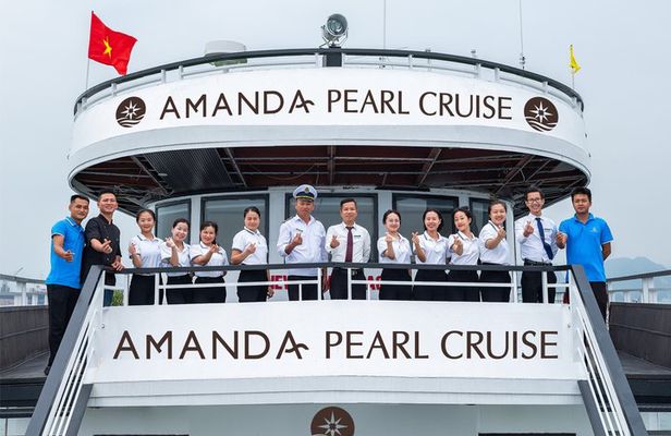 Amanda Pearl Cruise: Halong Bay Tour 2D1N with Cave & Island