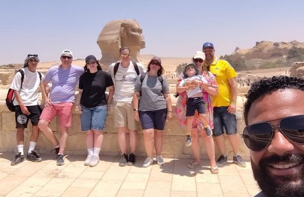 Pyramids of Giza and the great Sphinx Group Tour VIP