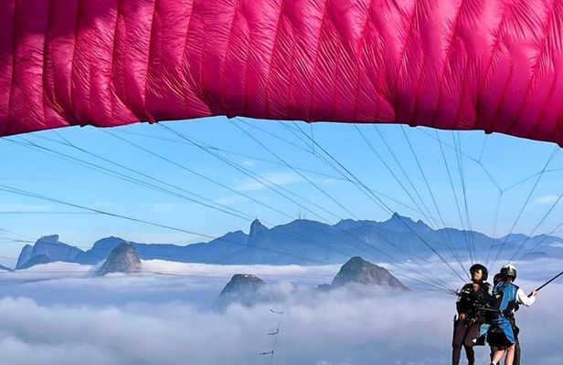 Rio de Janeiro Tandem Paragliding with Epic Ocean Views