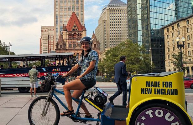 Customizable Pedicab Tours in Boston