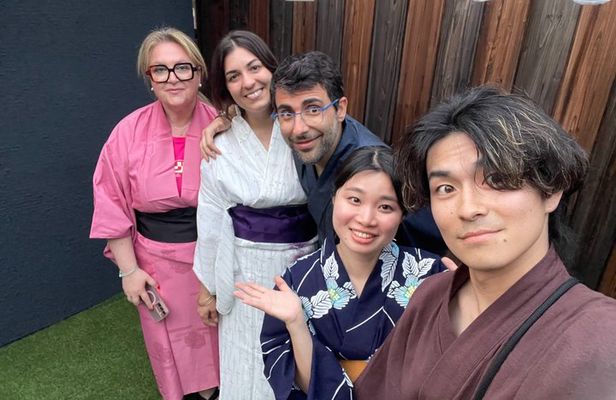 Kyoto Private Tea Ceremony Calligraphy and Kimono