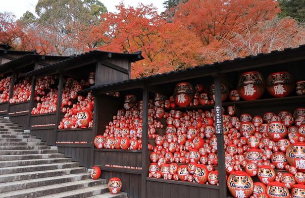 Osaka's Secret Adventures: Daruma Magic and Minoh Falls
