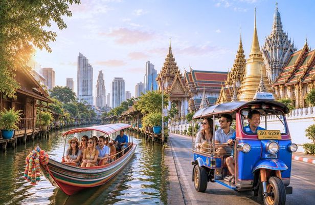 Bangkok Canal and Tuk Tuk Adventure Hidden Gems of the City