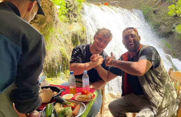 Akchour Waterfalls & Chefchaouen Day Trip with Tajine Experience