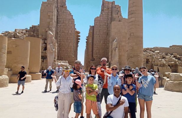 Full Day Luxor East and West Bank Tour with Egyptologist Guide