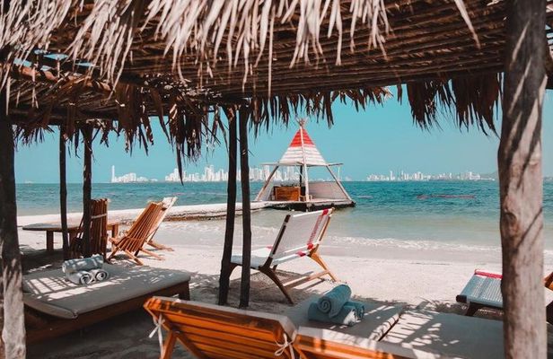 Fenix Beach Club: Island Basic Day Pass with private beach & pool