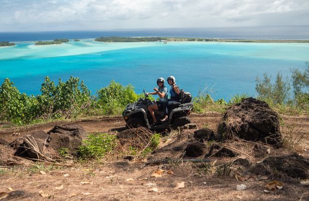 Bora Bora ATV Tour Adventures: Mount Popoti 360° & Faanui Valley