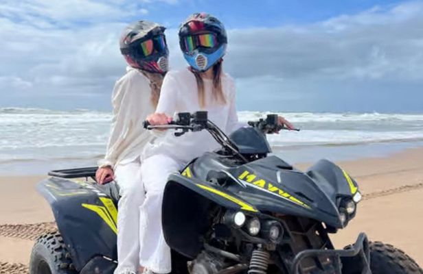 Agadir Quad Biking Adventure in Desert & Beach with Tea Break