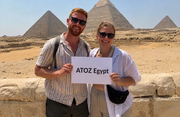 Private Giza Pyramids Sphinx and Grand Egyptian Museum
