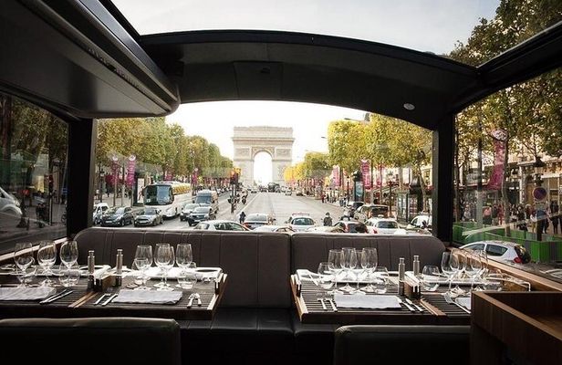 Bustronome Paris Luxury Gourmet Dining Bus Experience in Paris