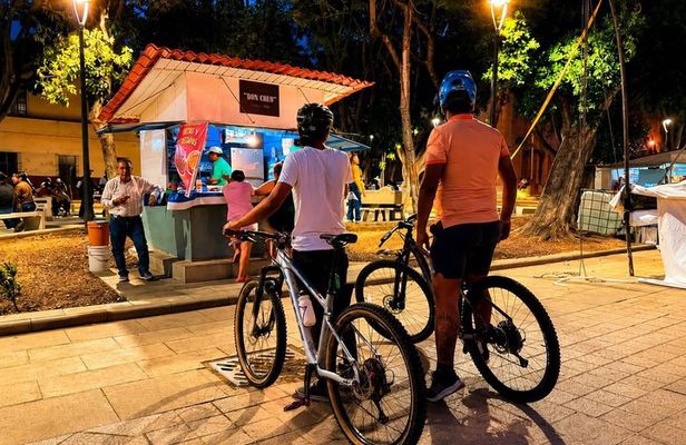 Local Oaxaca Street Food Bike Tour