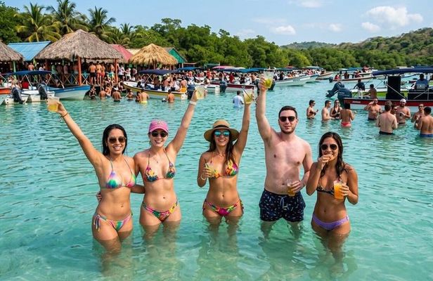 Cartagena Rosario Islands Boat Tour I’m baru cholon end party