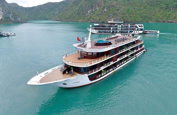 From Ninh Binh: 2D1N 5 Star Lan Ha Bay Cruise w/ Private Balcony