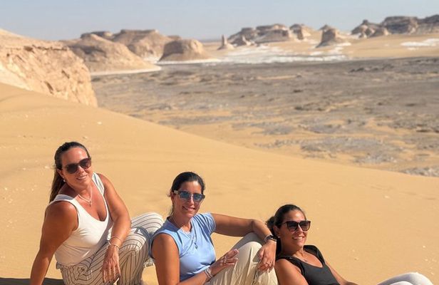 Private White and Black Desert Overnight Camping from Cairo