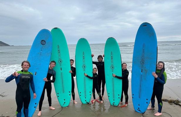 Private Surf Lessons Near Santa Barbara