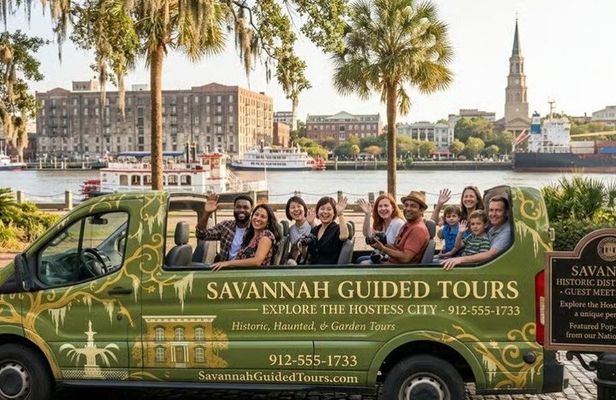 Savannah Southern Charm Small Group Open-Air Minibus Guided Tour