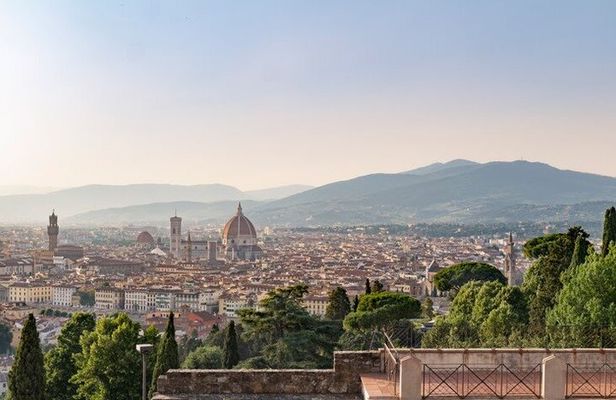 Caddy Tour in the Hills Above Florence and in Fiesole With Guide
