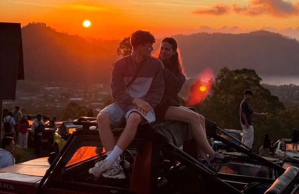 Mount Batur Jeep Sunrise Tour with Black Lava & Hotel Pickup