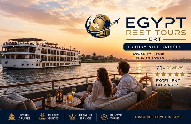 4-Day 5-Star Nile Cruise from Aswan to Luxor Private Egyptologist