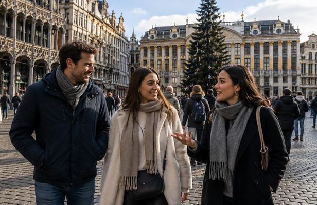 Brussels Christmas Tour: Private & Custom with a Local Guide