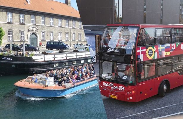 Copenhagen Hop-on Hop-off and Netto Boat Tour