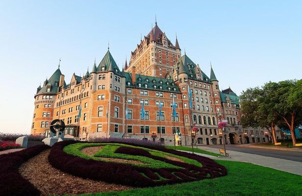 From Montreal Quebec City Montmorency Falls Tour and Free Pickup