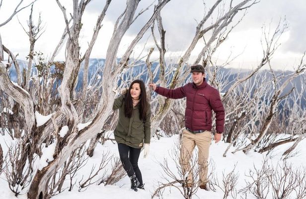 Lake mountain snow tours