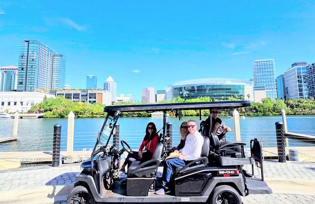 Private Electric Golf Cart Tour of Tampa with Karaoke