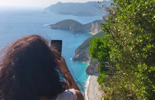 From Corfu Port: Private Jeep Adventure with Views & Swimming